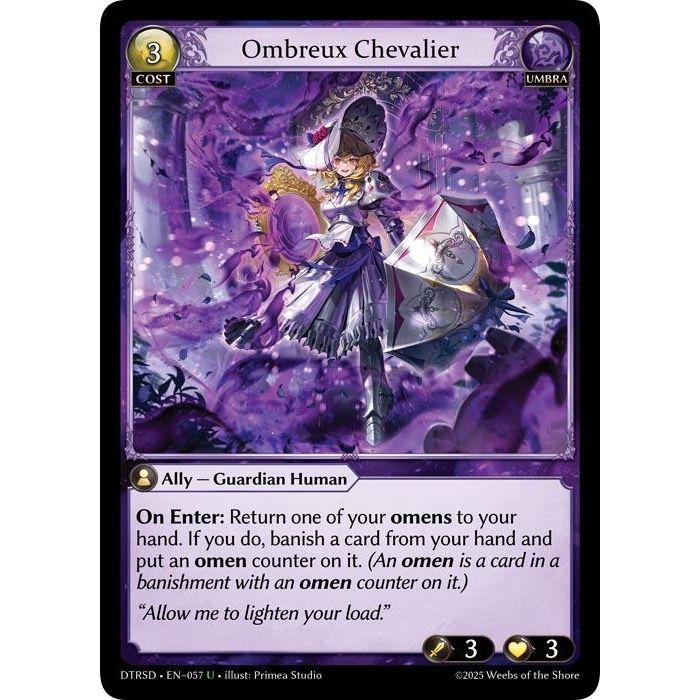 Image for Ombreux Chevalier (57) (DTRSD) - Grand Archive TCG