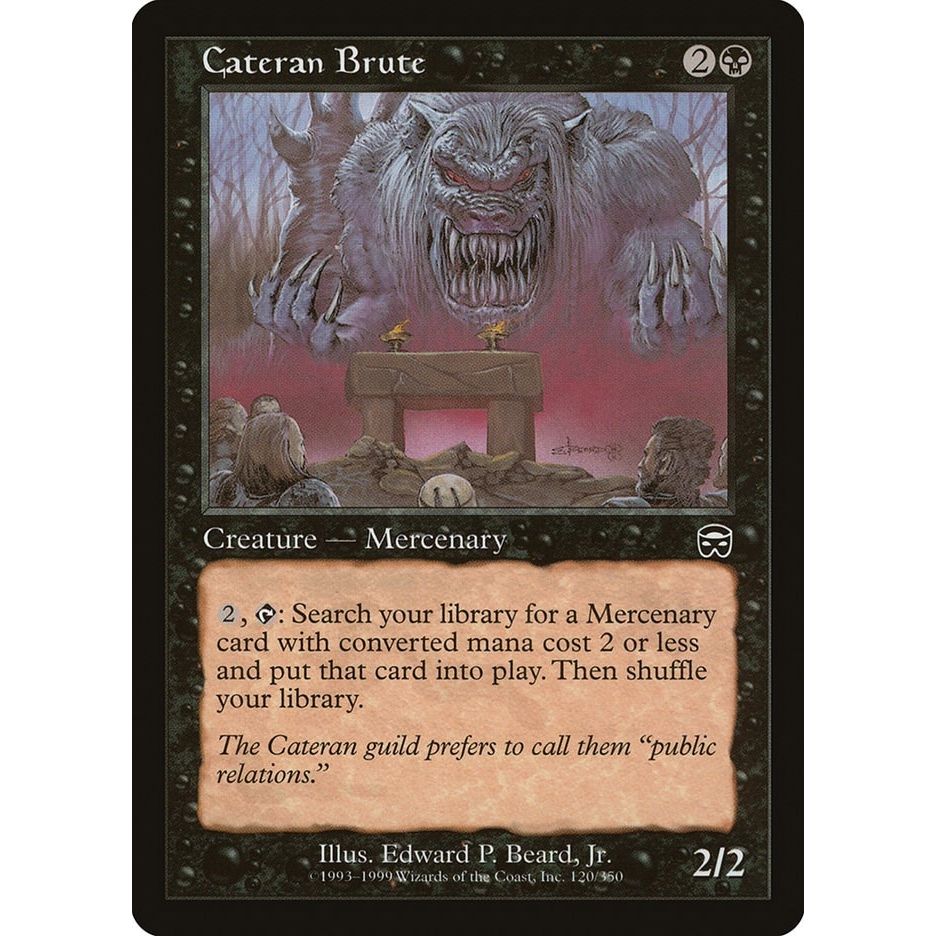 Image for Cateran Brute (120) (MMQ) - Magic: The Gathering