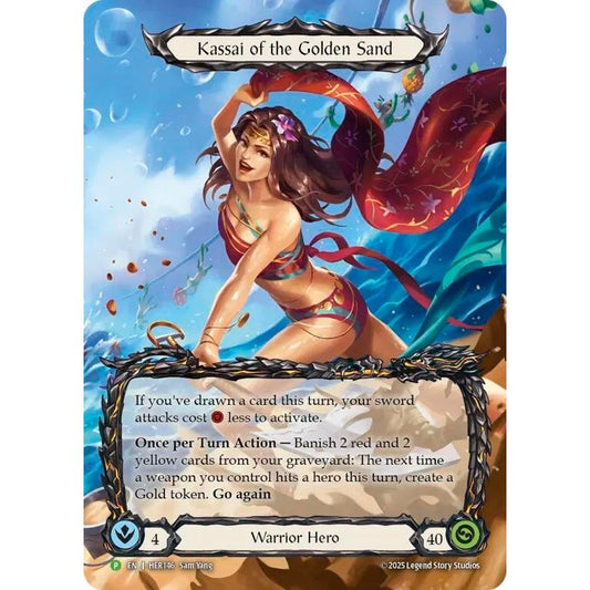 Image for Kassai of the Golden Sand - HER146 (HER146) (PR) - Flesh and Blood TCG