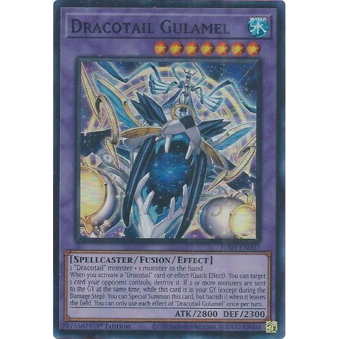 Image for Dracotail Gulamel (Super Rare) (JUSH-EN007) (JUSH) - YuGiOh