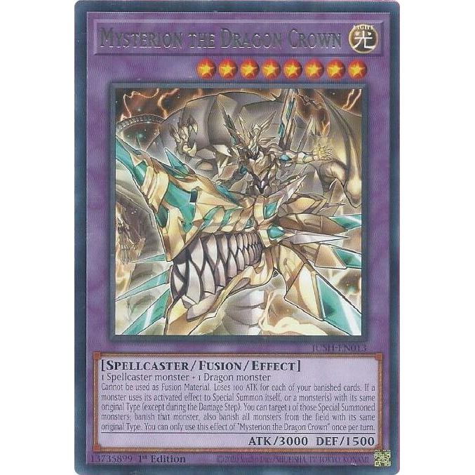 Image for Mysterion the Dragon Crown (JUSH-EN013) (JUSH) - YuGiOh