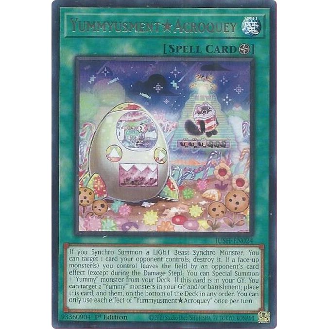 Image for YummyusmentAcroquey (JUSH-EN024) (JUSH) - YuGiOh