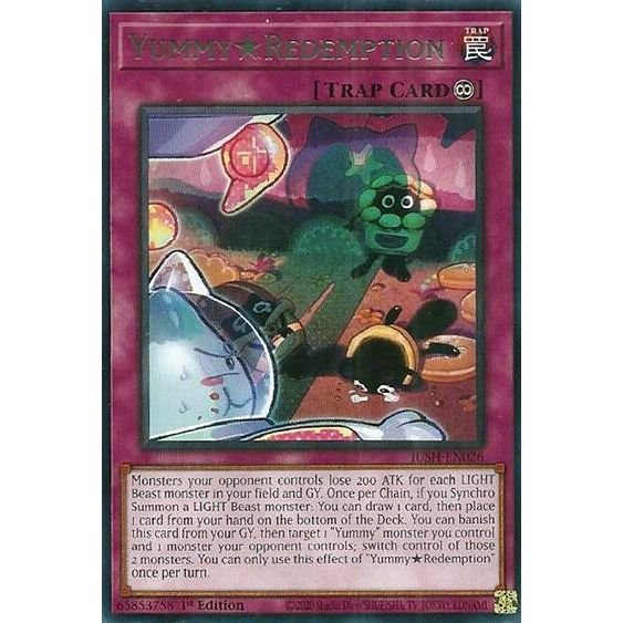 Image for YummyRedemption (JUSH-EN026) (JUSH) - YuGiOh