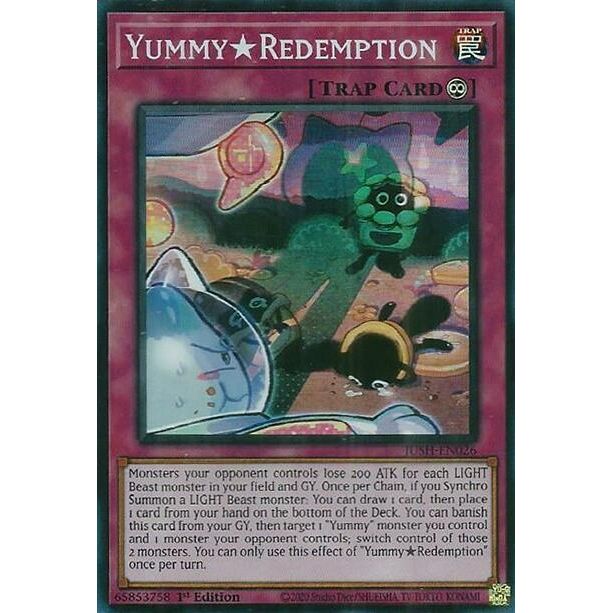 Image for YummyRedemption (Super Rare) (JUSH-EN026) (JUSH) - YuGiOh