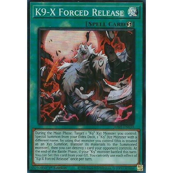 Image for K9-X Forced Release (JUSH-EN039) (JUSH) - YuGiOh