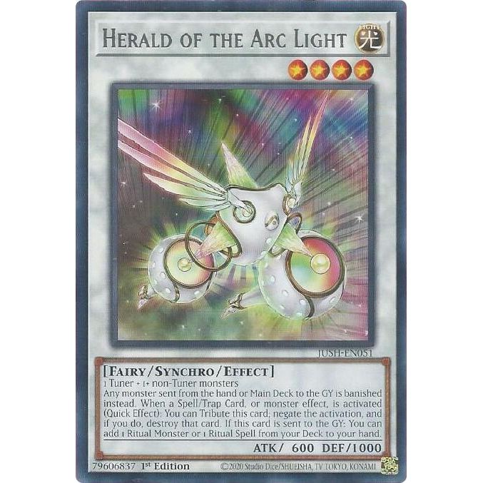 Image for Herald of the Arc Light (JUSH-EN051) (JUSH) - YuGiOh