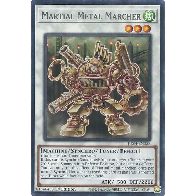 Image for Martial Metal Marcher (JUSH-EN052) (JUSH) - YuGiOh