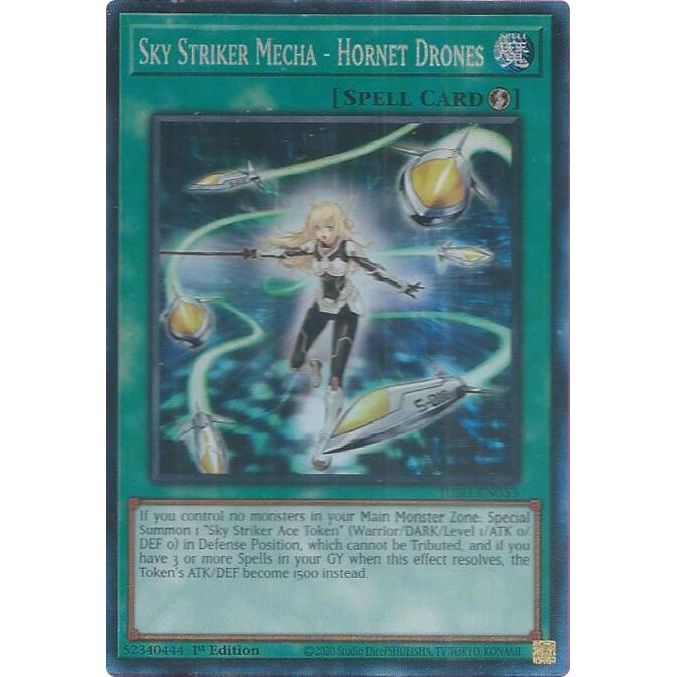 Image for Sky Striker Mecha - Hornet Drones (CR) (JUSH-EN053) (JUSH) - YuGiOh