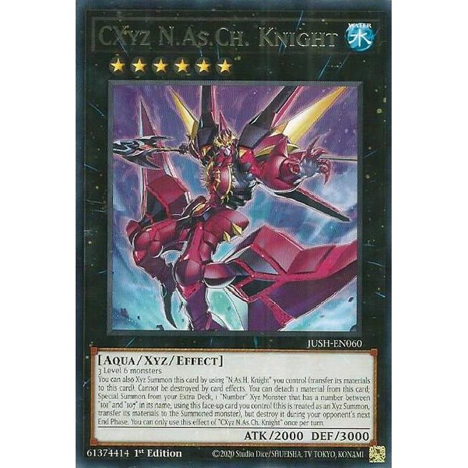 Image for CXyz N.As.Ch. Knight (JUSH-EN060) (JUSH) - YuGiOh