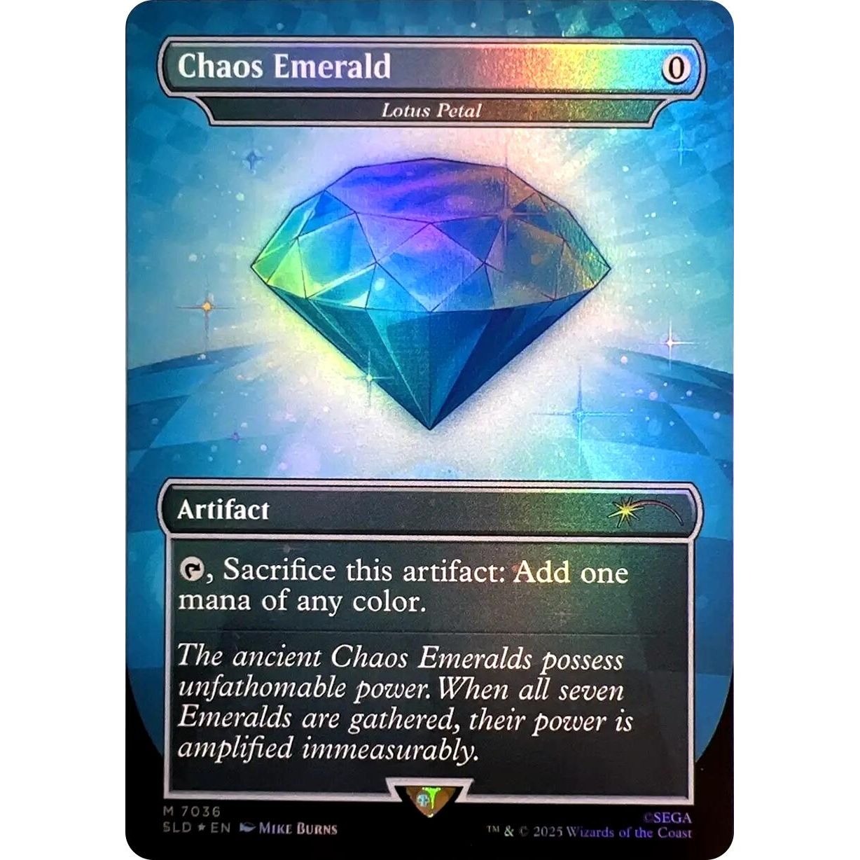 Image for Chaos Emerald - Lotus Petal (7036) (7036) (SLD) - Magic: The Gathering