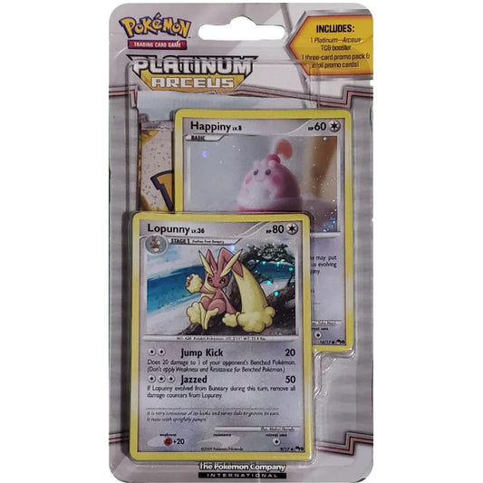 Image for Arceus Blister Pack (Happiny & Lopunny) - Pokemon