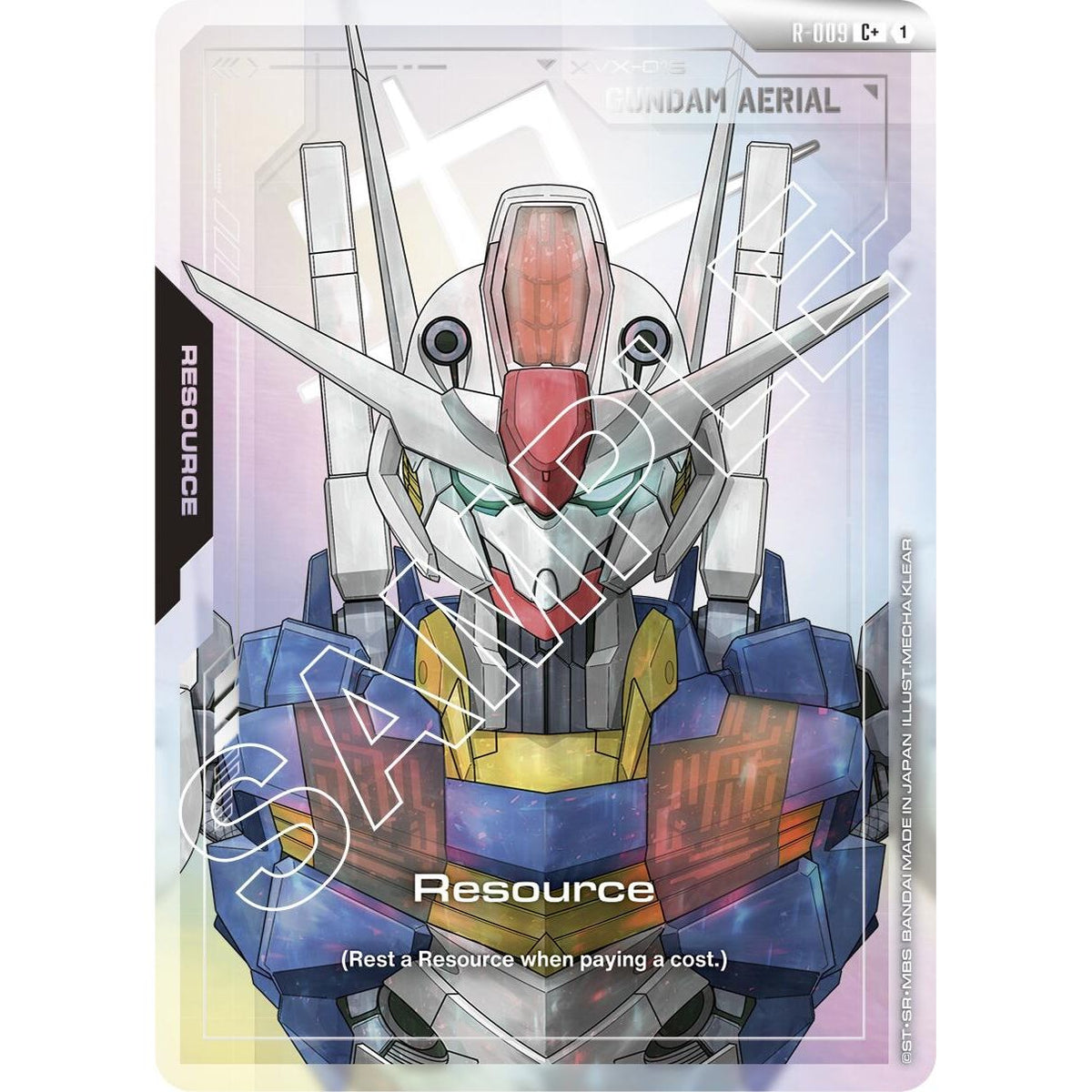 Image for Resource (R-009) (C+) (R-009) (GD01) - Gundam Card Game