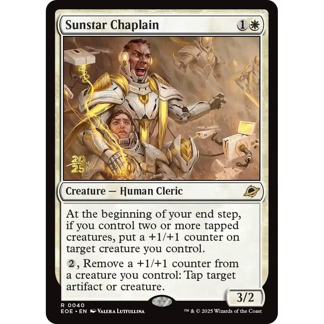 Image for Sunstar Chaplain (40) (PRE) - Magic: The Gathering