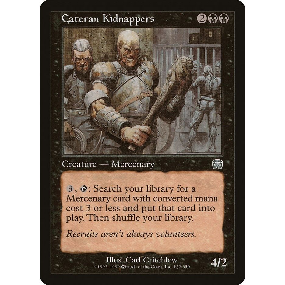 Image for Cateran Kidnappers (122) (MMQ) - Magic: The Gathering