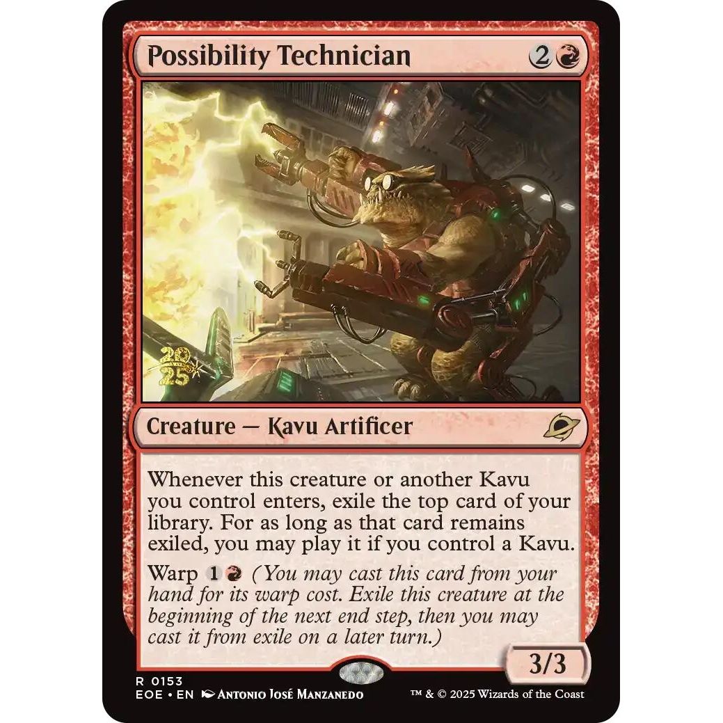 Image for Possibility Technician (153) (PRE) - Magic: The Gathering