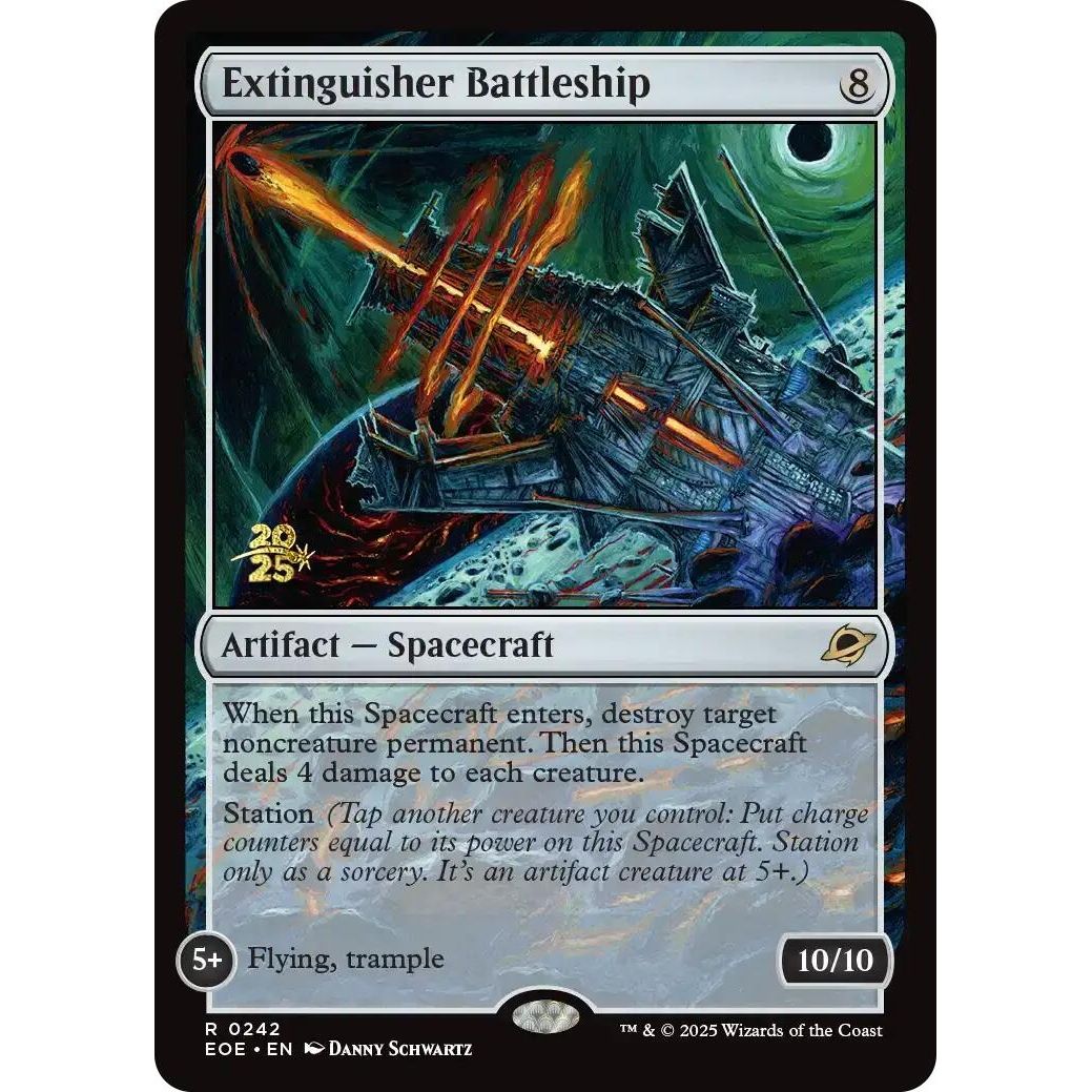 Image for Extinguisher Battleship (242) (PRE) - Magic: The Gathering