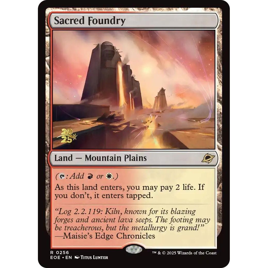 Image for Sacred Foundry (256) (PRE) - Magic: The Gathering