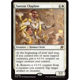 Sunstar Chaplain - Magic: The Gathering — Promo Pack Edge of Eternities (031)
