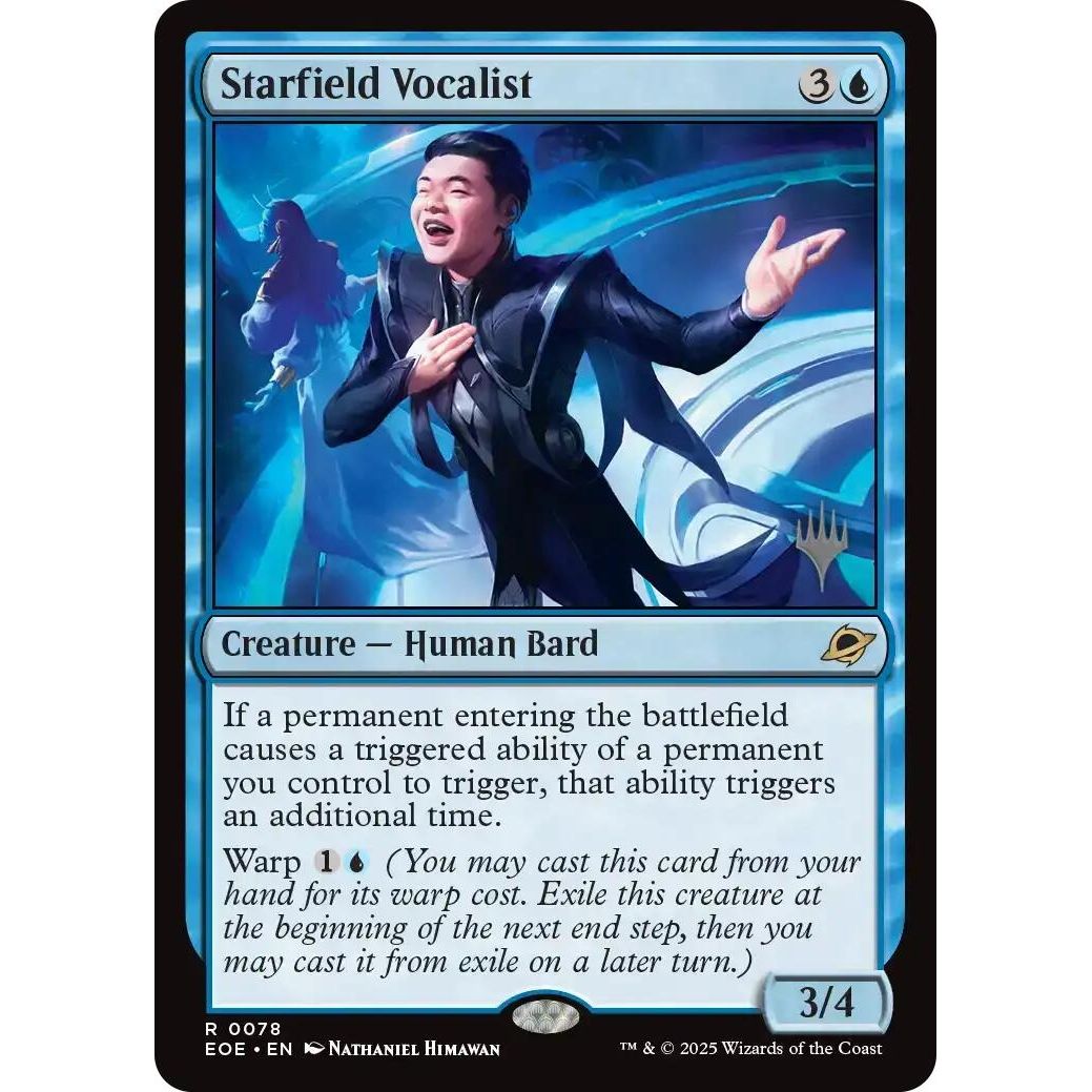 Image for Starfield Vocalist (78) (PPEOE) - Magic: The Gathering