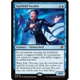 Starfield Vocalist - Magic: The Gathering — Promo Pack Edge of Eternities (044)