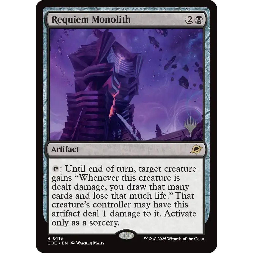 Image for Requiem Monolith (113) (PPEOE) - Magic: The Gathering