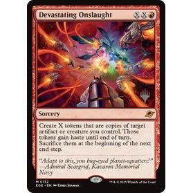 Devastating Onslaught - Magic: The Gathering — Promo Pack Edge of Eternities (072)