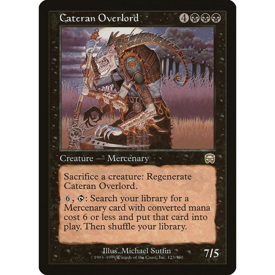 Image for Cateran Overlord (123) (MMQ) - Magic: The Gathering