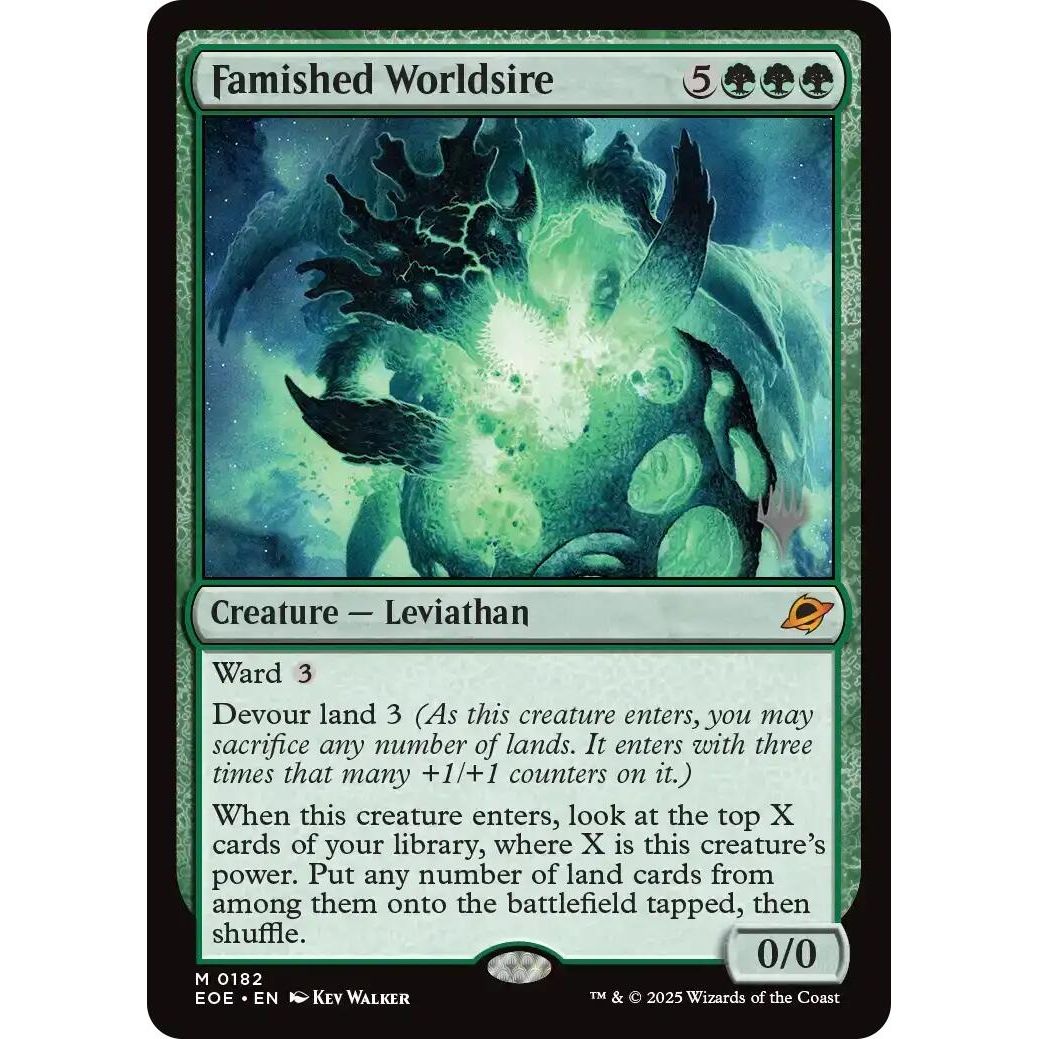 Image for Famished Worldsire (182) (PPEOE) - Magic: The Gathering