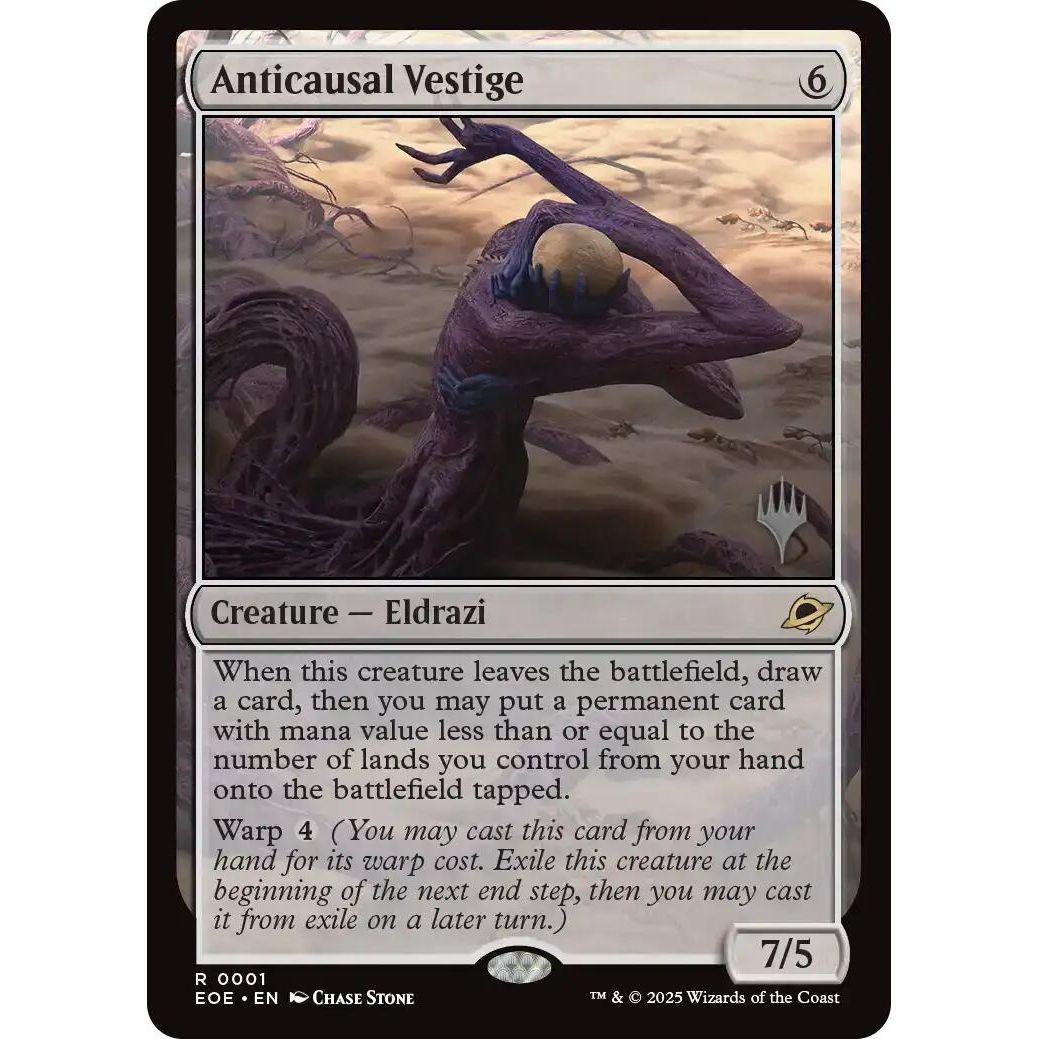 Image for Anticausal Vestige (1) (PPEOE) - Magic: The Gathering