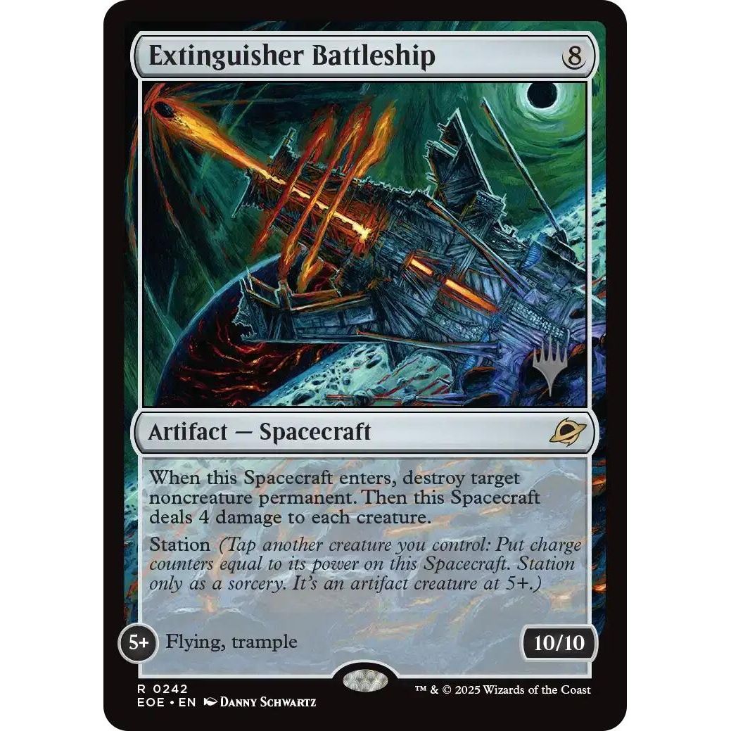 Image for Extinguisher Battleship (242) (PPEOE) - Magic: The Gathering