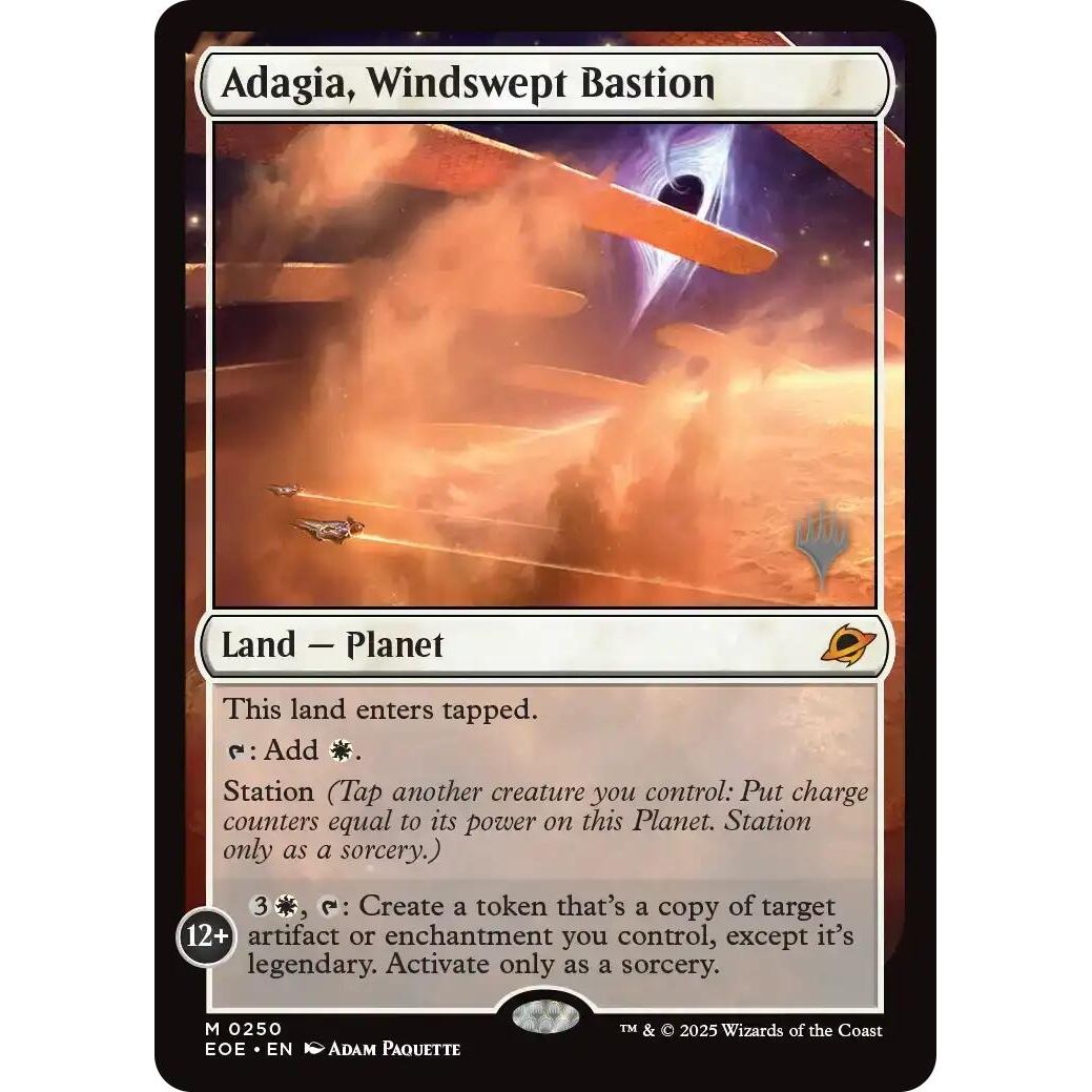 Image for Adagia, Windswept Bastion (250) (PPEOE) - Magic: The Gathering
