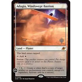 Adagia, Windswept Bastion - Magic: The Gathering — Promo Pack Edge of Eternities (149)