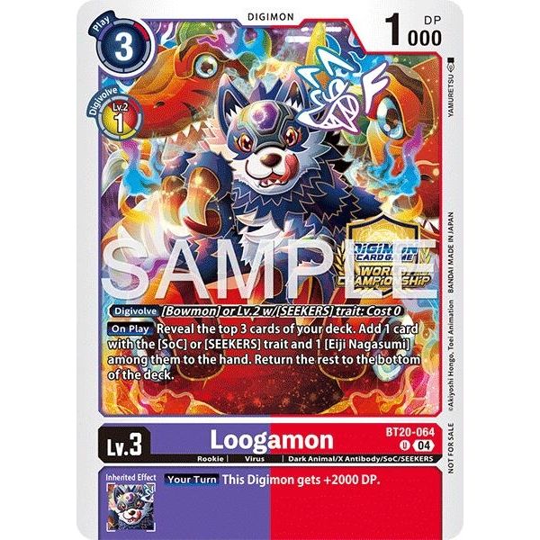 Image for Loogamon (Regionals 25-26 Season 2) (BT20-064 U) (BT19-20) - Digimon Card Game