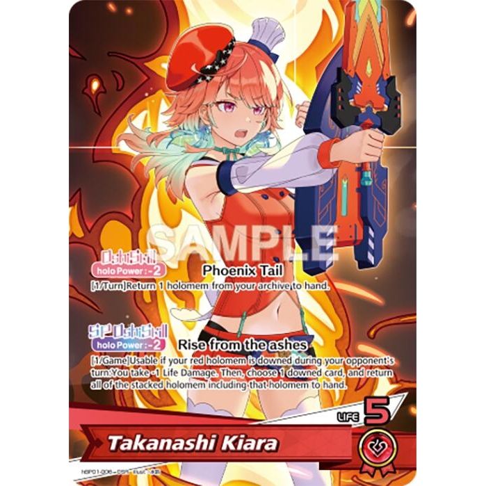 Image for Takanashi Kiara (OSR) (hBP01-006) (BP01E) - hololive OFFICIAL CARD GAME