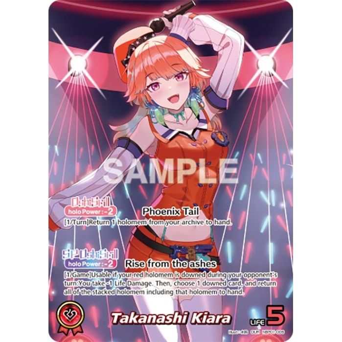 Image for Takanashi Kiara (OUR) (hBP01-006) (BP01E) - hololive OFFICIAL CARD GAME