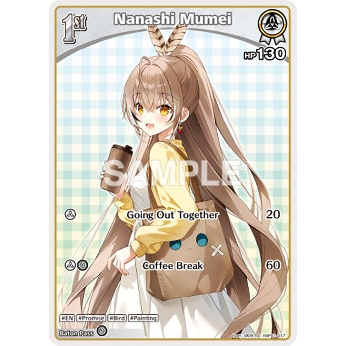 Image for Nanashi Mumei (S) (hBP01-017) (hBP01-017) (BP01E) - hololive OFFICIAL CARD GAME