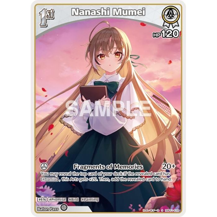 Image for Nanashi Mumei (S) (hBP01-018) (hBP01-018) (BP01E) - hololive OFFICIAL CARD GAME