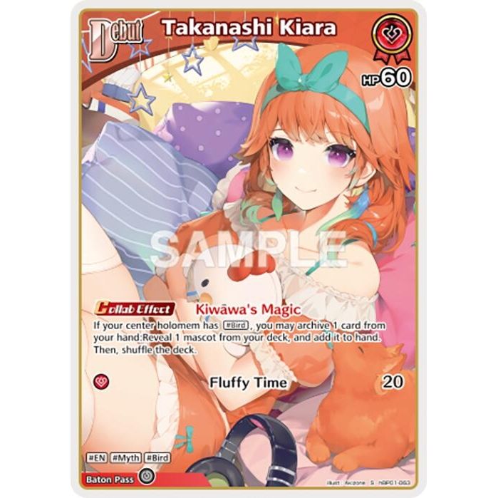 Image for Takanashi Kiara (S) (hBP01-063) (hBP01-063) (BP01E) - hololive OFFICIAL CARD GAME