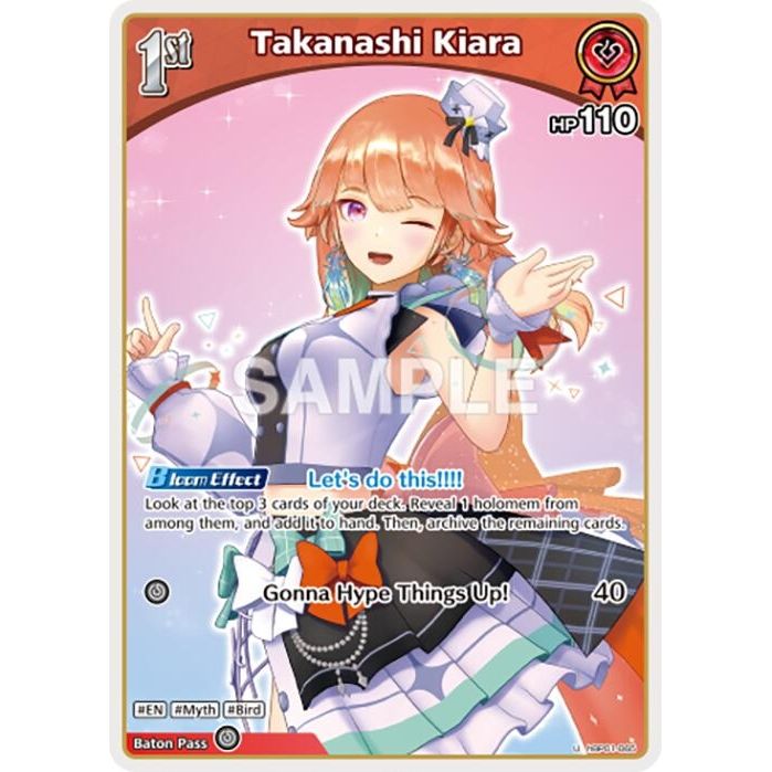 Image for Takanashi Kiara (U) (hBP01-065) (hBP01-065) (BP01E) - hololive OFFICIAL CARD GAME