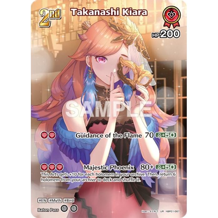 Image for Takanashi Kiara (UR) (hBP01-067) (BP01E) - hololive OFFICIAL CARD GAME