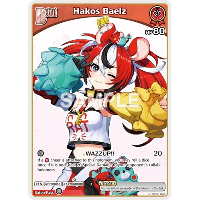 Image for Hakos Baelz (C) (hBP01-072) (hBP01-072) (BP01E) - hololive OFFICIAL CARD GAME