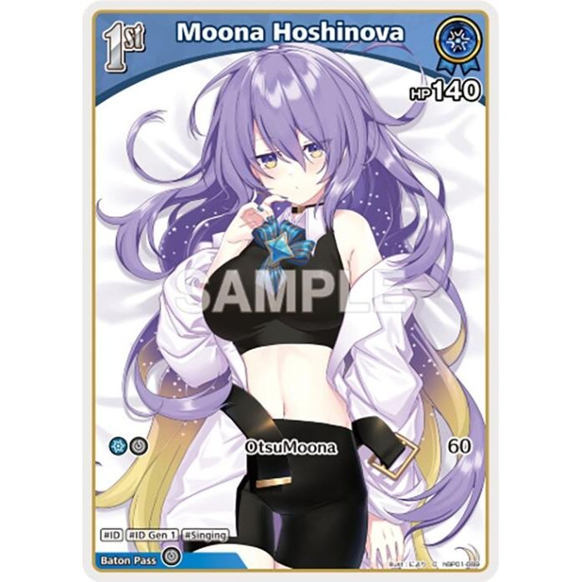 Image for Moona Hoshinova (C) (hBP01-089) (hBP01-089) (BP01E) - hololive OFFICIAL CARD GAME