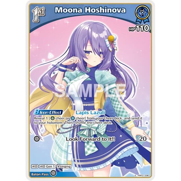 Image for Moona Hoshinova (S) (hBP01-090) (hBP01-090) (BP01E) - hololive OFFICIAL CARD GAME