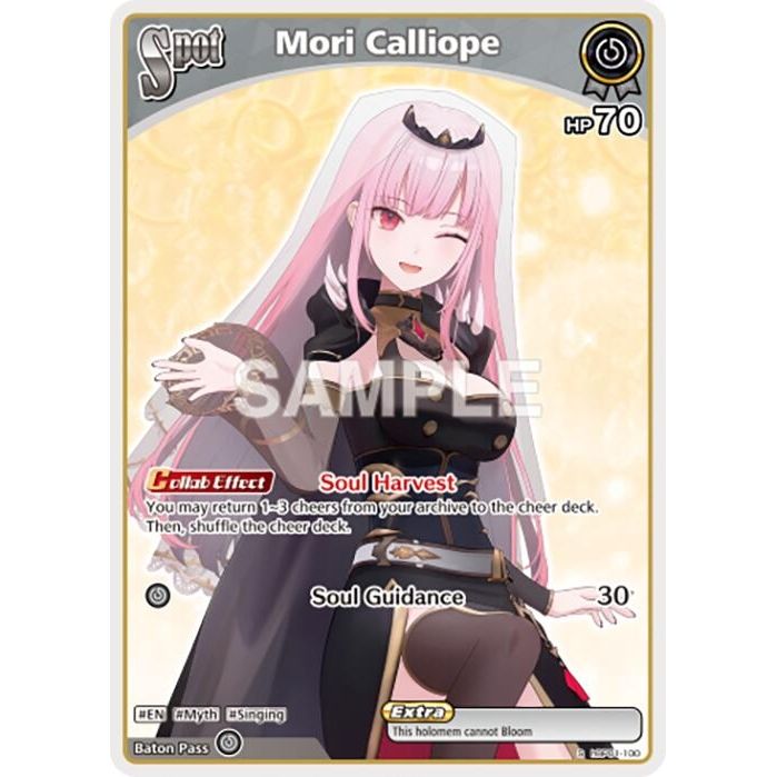Image for Mori Calliope (S) (hBP01-100) (BP01E) - hololive OFFICIAL CARD GAME