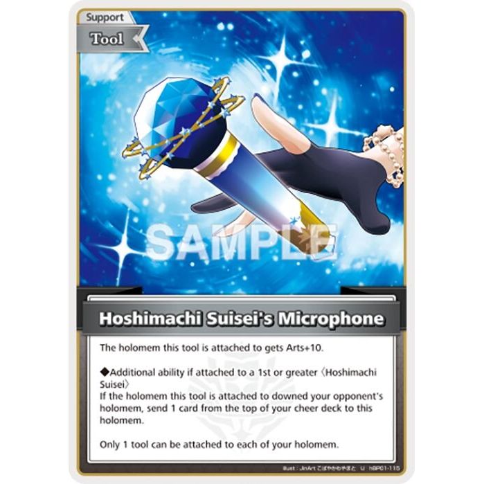 Image for Hoshimachi Suisei's Microphone (U) (hBP01-115) (BP01E) - hololive OFFICIAL CARD GAME