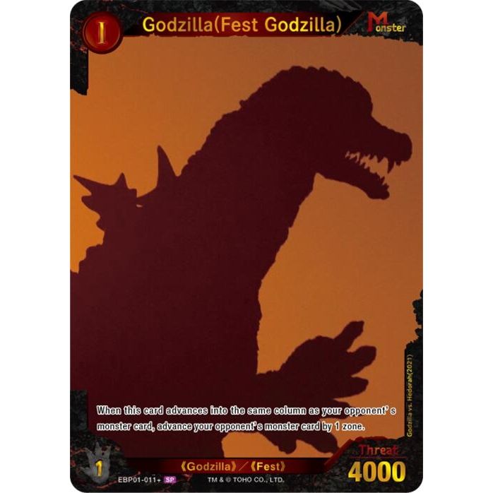 Image for Godzilla (Fest Godzilla) (EBP01-011+) (EBP01-011+) - Godzilla Card Game