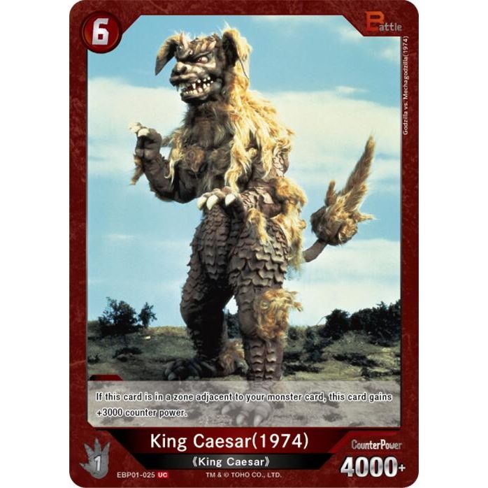 Image for King Caesar (1974) (EBP01-025) (EBP01-025) - Godzilla Card Game