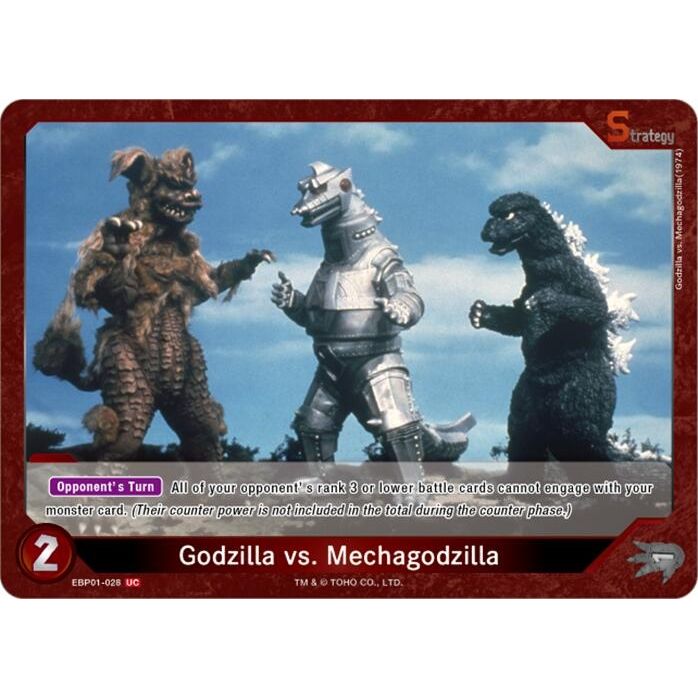 Image for Godzilla vs. Mechagodzilla (EBP01-028) (EBP01-028) - Godzilla Card Game
