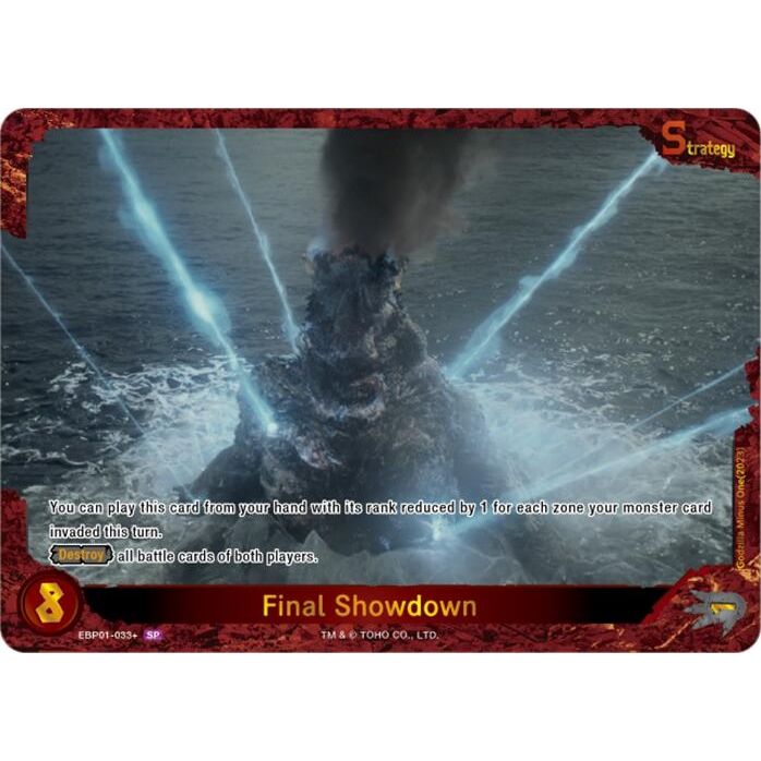 Image for Final Showdown (EBP01-033+) (EBP01-033+) - Godzilla Card Game