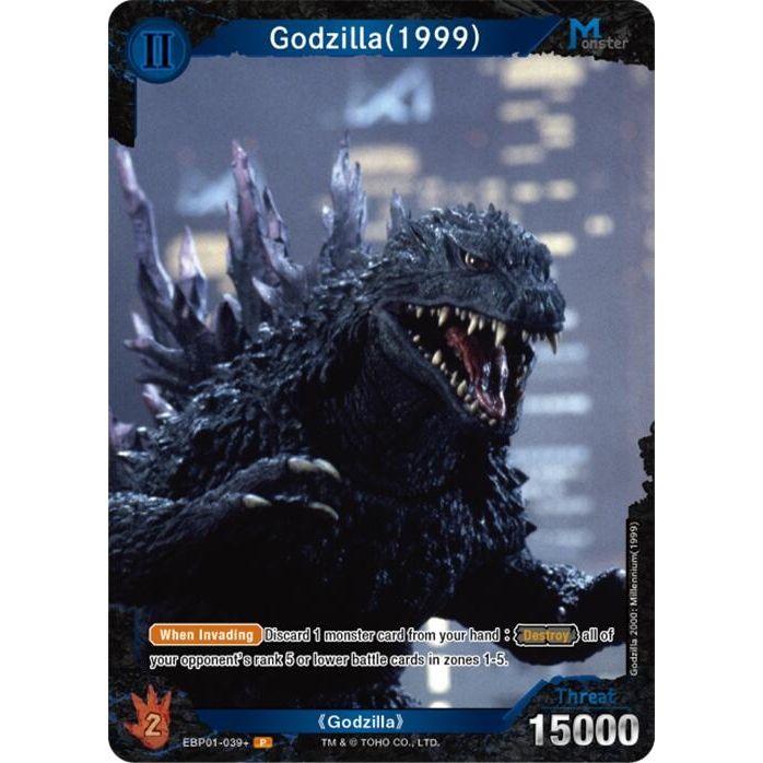 Image for Godzilla (1999) (EBP01-039+) (EBP01-039+) - Godzilla Card Game